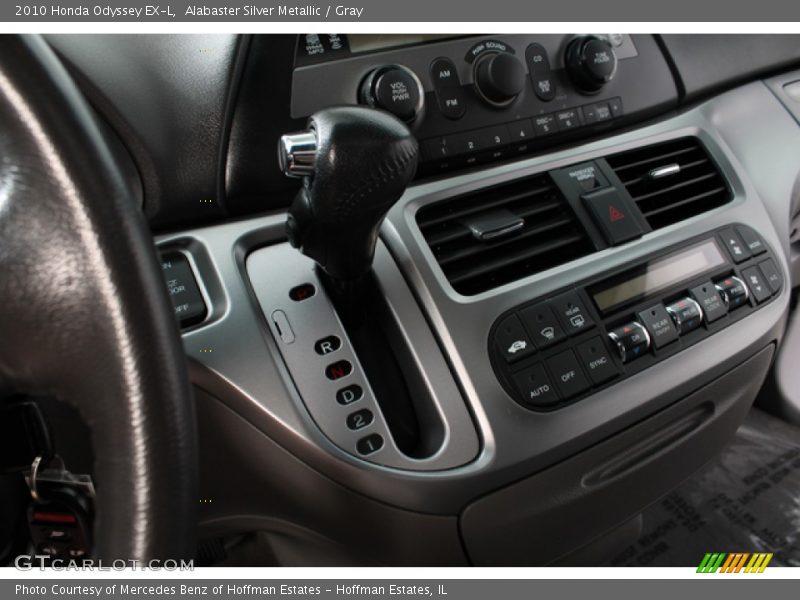 Alabaster Silver Metallic / Gray 2010 Honda Odyssey EX-L