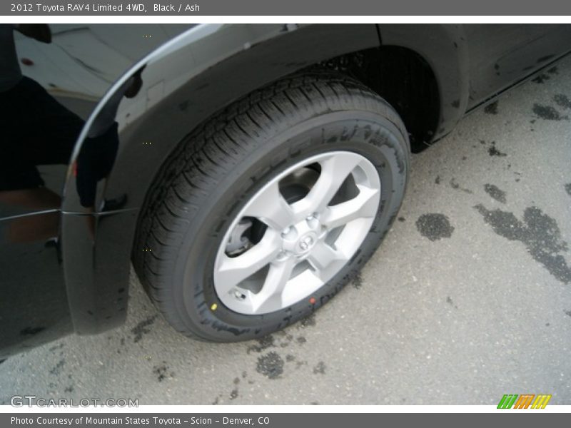 Black / Ash 2012 Toyota RAV4 Limited 4WD