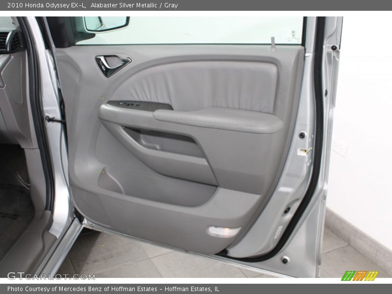 Alabaster Silver Metallic / Gray 2010 Honda Odyssey EX-L