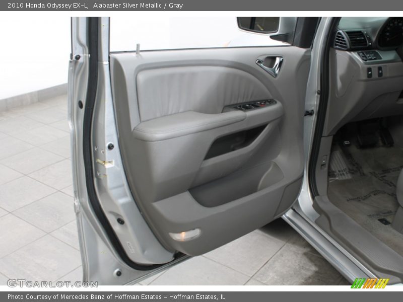 Alabaster Silver Metallic / Gray 2010 Honda Odyssey EX-L