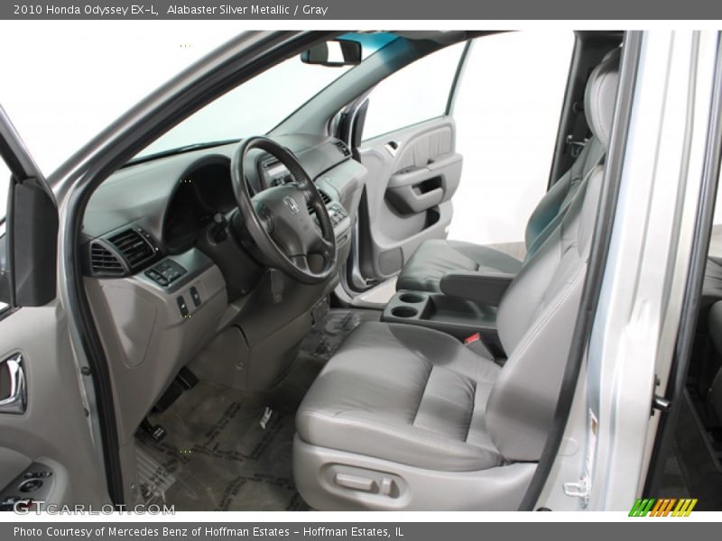 Alabaster Silver Metallic / Gray 2010 Honda Odyssey EX-L