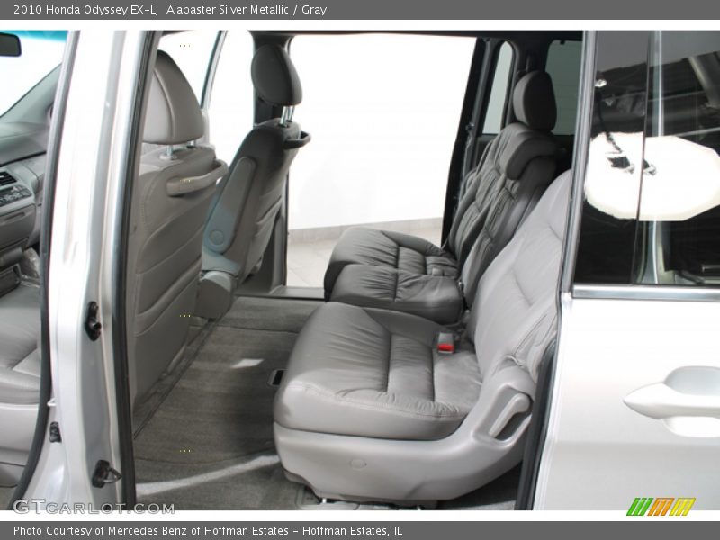 Alabaster Silver Metallic / Gray 2010 Honda Odyssey EX-L