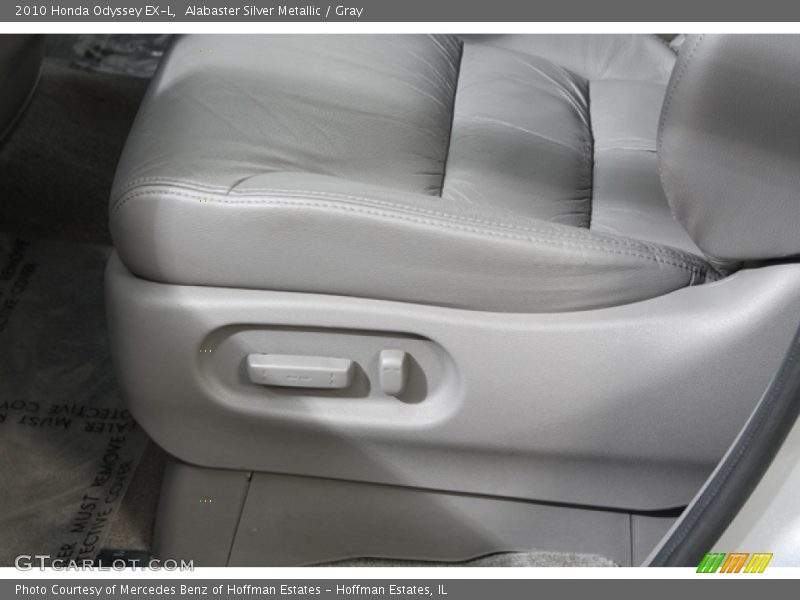 Alabaster Silver Metallic / Gray 2010 Honda Odyssey EX-L