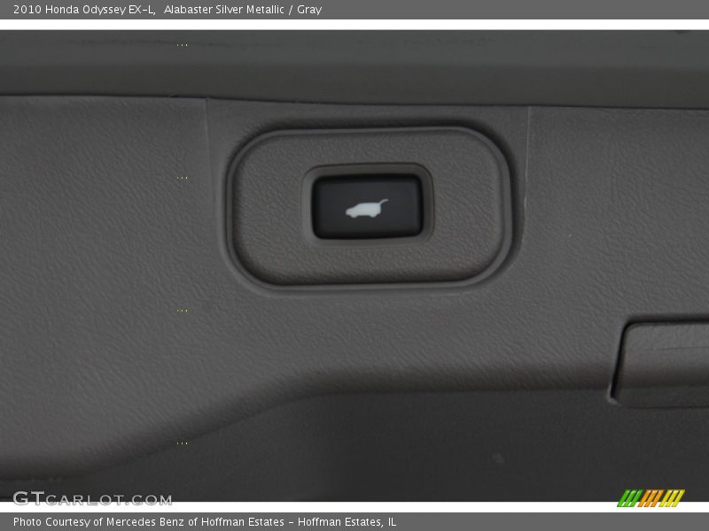 Alabaster Silver Metallic / Gray 2010 Honda Odyssey EX-L