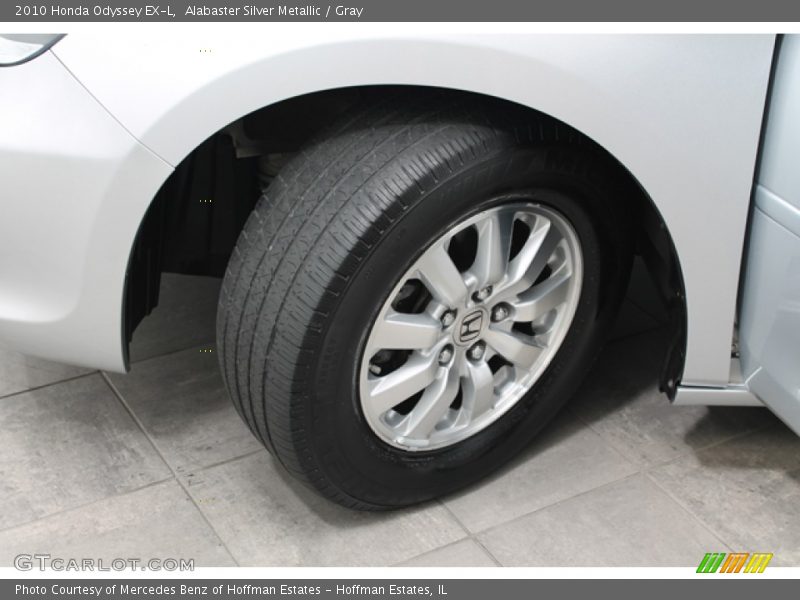 Alabaster Silver Metallic / Gray 2010 Honda Odyssey EX-L
