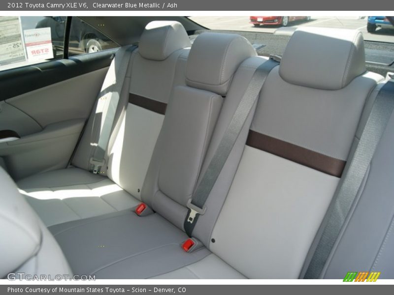 Clearwater Blue Metallic / Ash 2012 Toyota Camry XLE V6