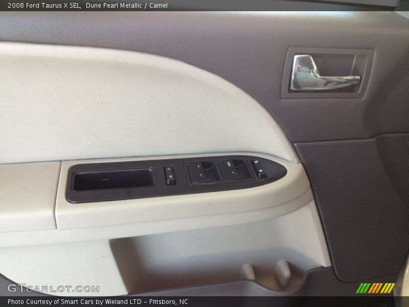 Dune Pearl Metallic / Camel 2008 Ford Taurus X SEL