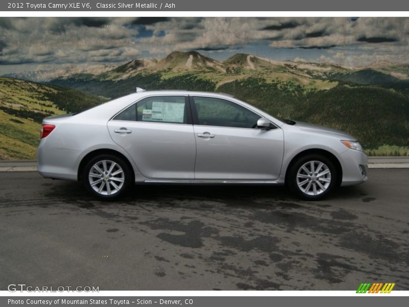 Classic Silver Metallic / Ash 2012 Toyota Camry XLE V6