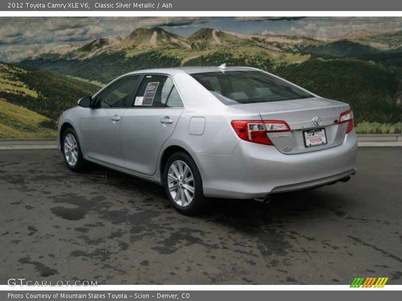 Classic Silver Metallic / Ash 2012 Toyota Camry XLE V6
