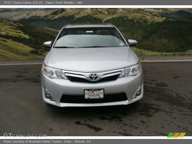 Classic Silver Metallic / Ash 2012 Toyota Camry XLE V6