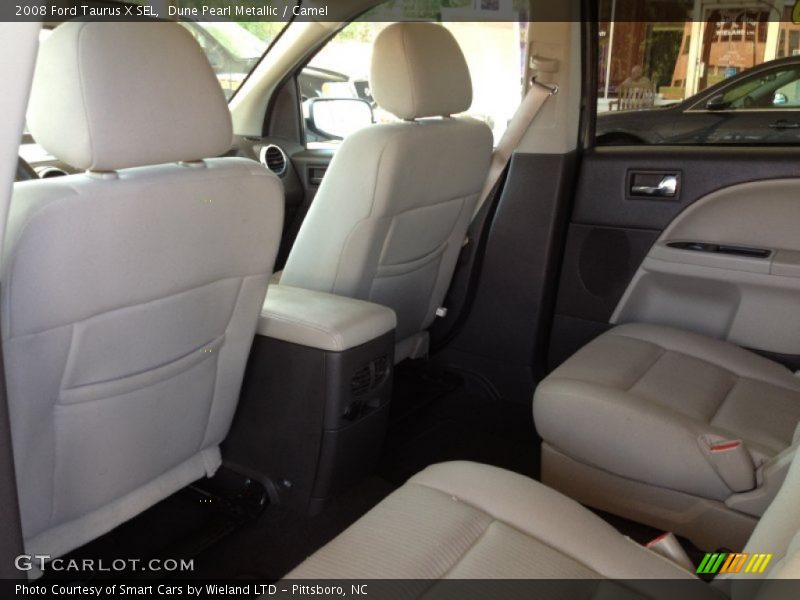 Dune Pearl Metallic / Camel 2008 Ford Taurus X SEL