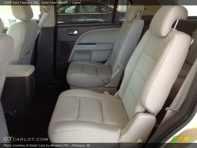 Dune Pearl Metallic / Camel 2008 Ford Taurus X SEL