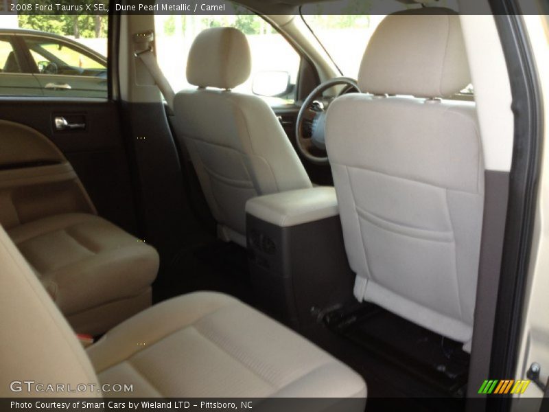 Dune Pearl Metallic / Camel 2008 Ford Taurus X SEL