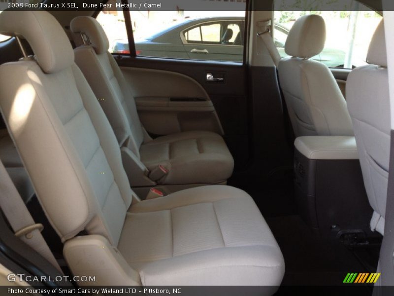 Dune Pearl Metallic / Camel 2008 Ford Taurus X SEL