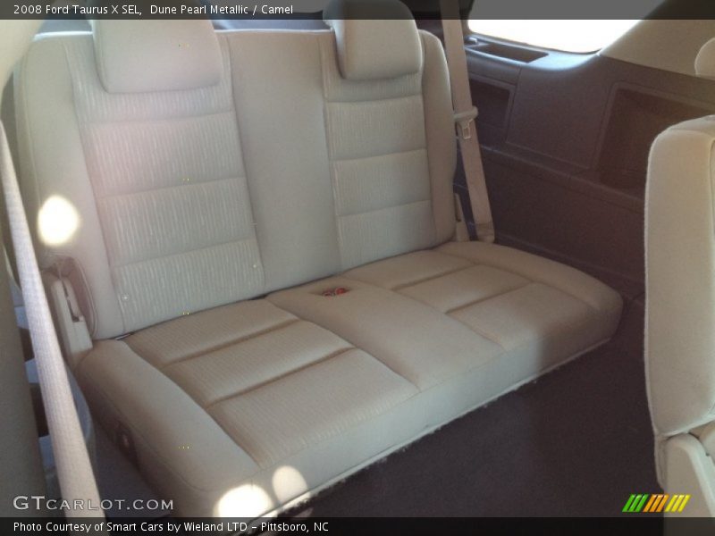 Dune Pearl Metallic / Camel 2008 Ford Taurus X SEL