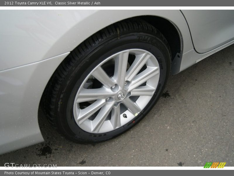 Classic Silver Metallic / Ash 2012 Toyota Camry XLE V6