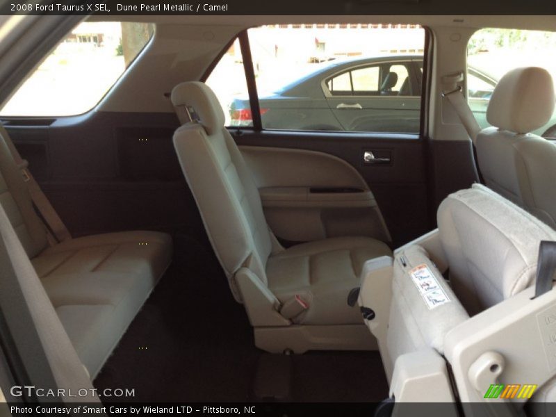 Dune Pearl Metallic / Camel 2008 Ford Taurus X SEL
