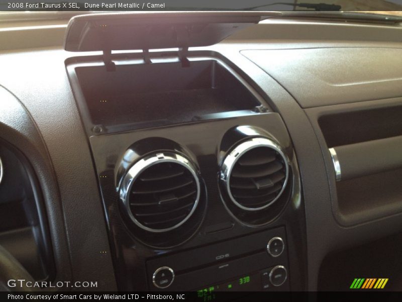 Dune Pearl Metallic / Camel 2008 Ford Taurus X SEL