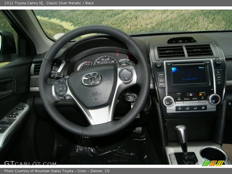 Classic Silver Metallic / Black 2012 Toyota Camry SE