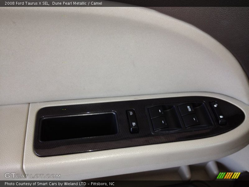Dune Pearl Metallic / Camel 2008 Ford Taurus X SEL