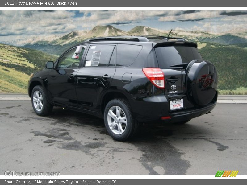 Black / Ash 2012 Toyota RAV4 I4 4WD