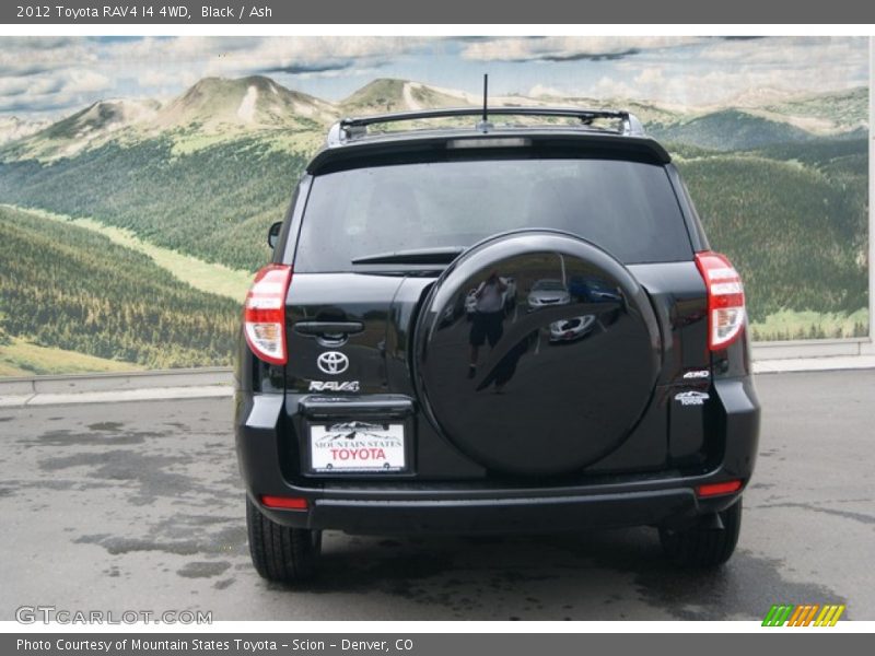 Black / Ash 2012 Toyota RAV4 I4 4WD