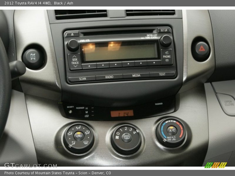 Black / Ash 2012 Toyota RAV4 I4 4WD