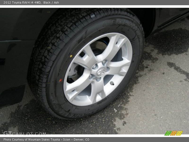 Black / Ash 2012 Toyota RAV4 I4 4WD
