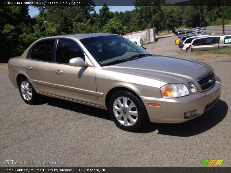 Cream Gold / Beige 2004 Kia Optima LX V6
