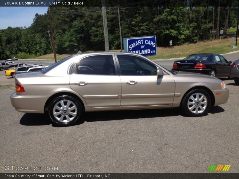 Cream Gold / Beige 2004 Kia Optima LX V6