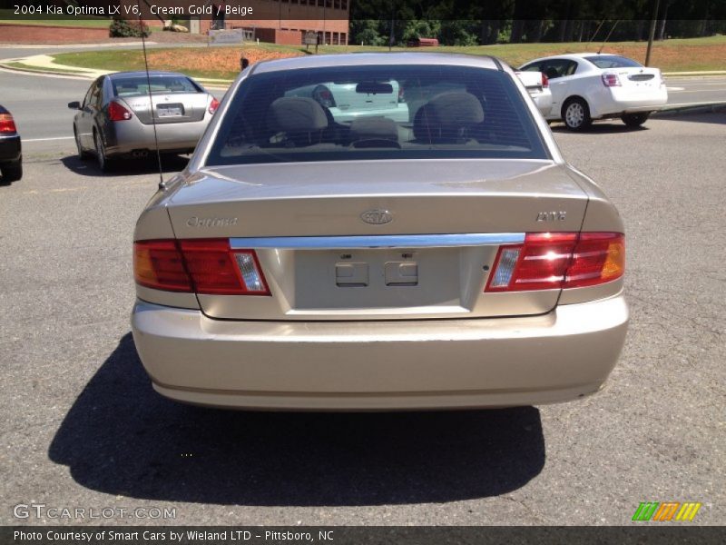 Cream Gold / Beige 2004 Kia Optima LX V6