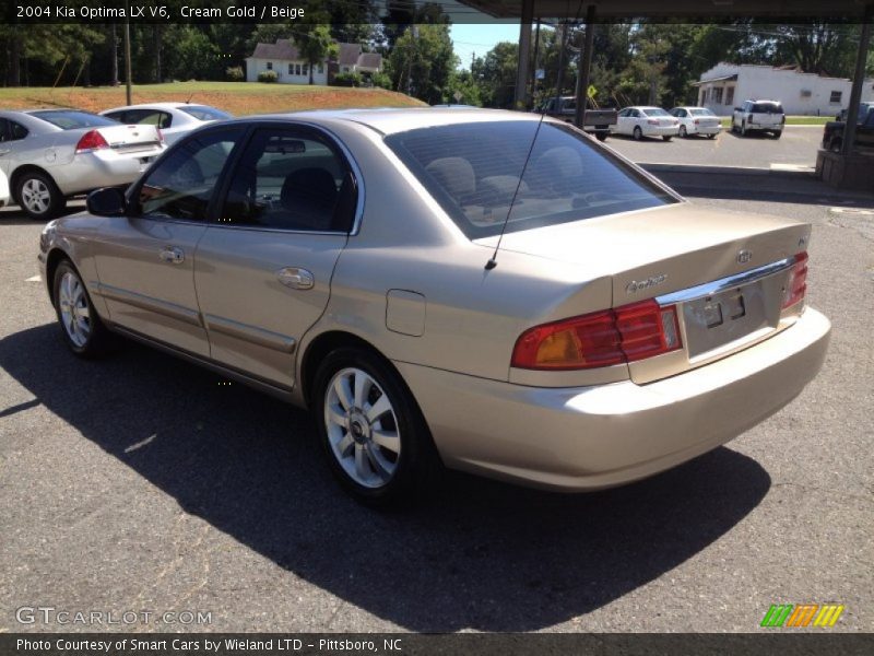 Cream Gold / Beige 2004 Kia Optima LX V6