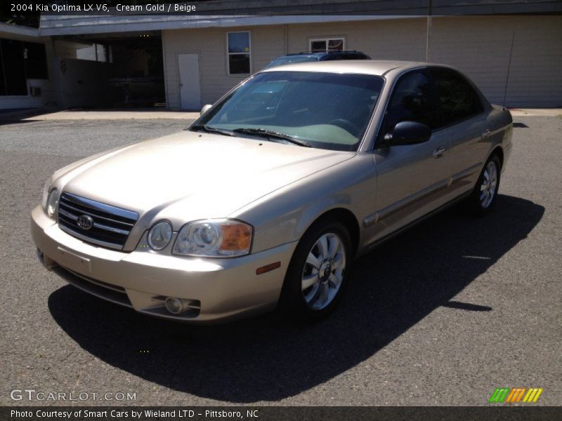 Cream Gold / Beige 2004 Kia Optima LX V6