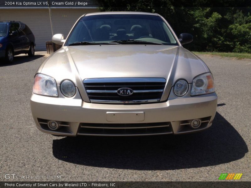 Cream Gold / Beige 2004 Kia Optima LX V6