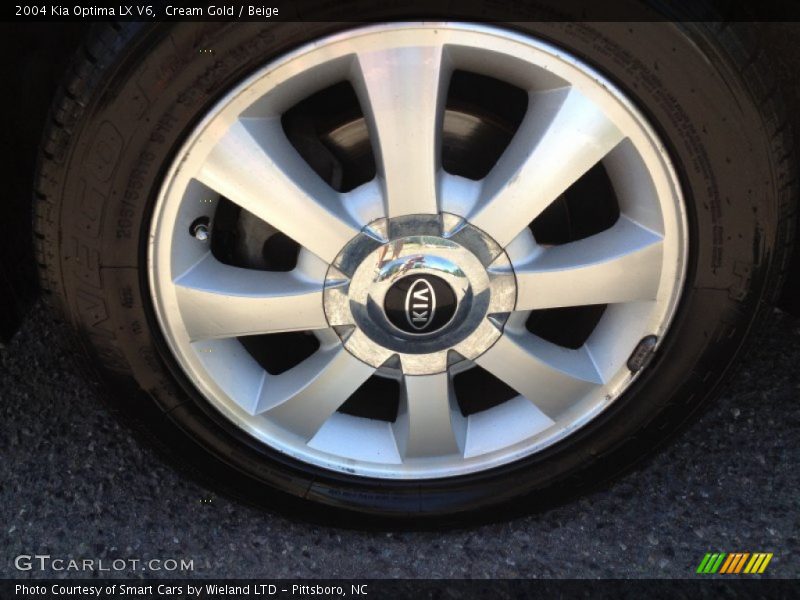 Cream Gold / Beige 2004 Kia Optima LX V6