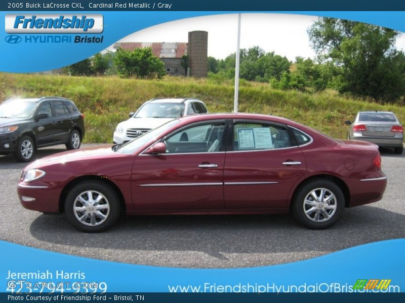 Cardinal Red Metallic / Gray 2005 Buick LaCrosse CXL