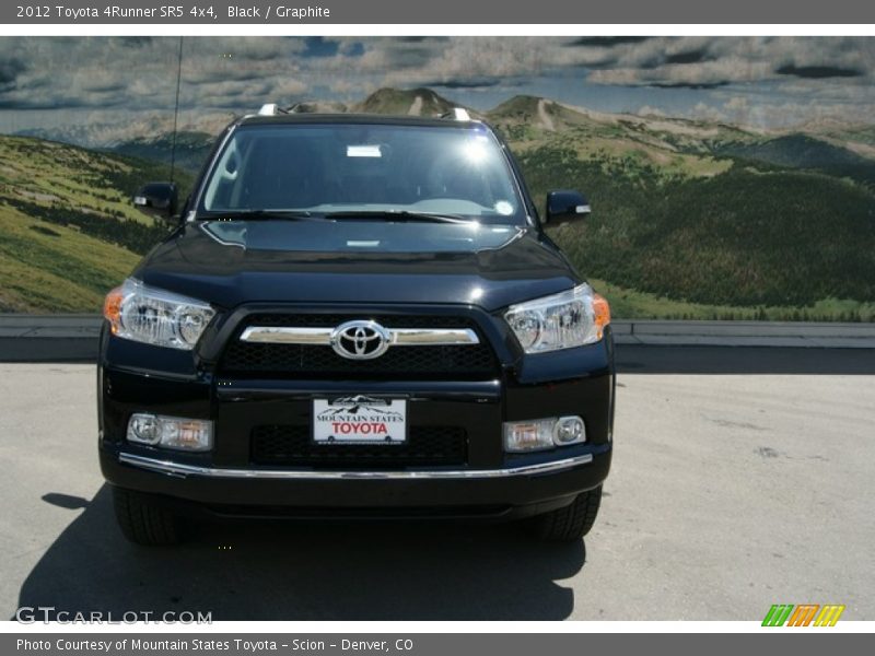 Black / Graphite 2012 Toyota 4Runner SR5 4x4