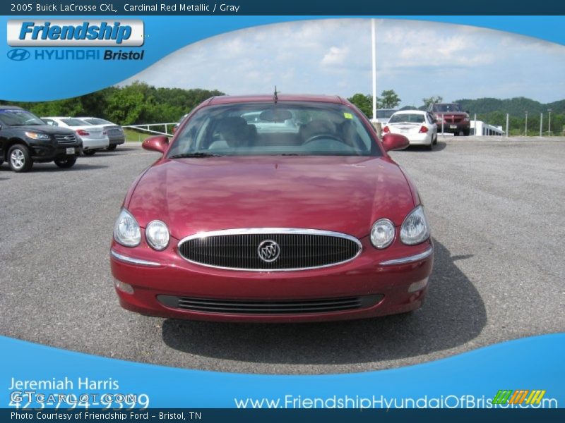 Cardinal Red Metallic / Gray 2005 Buick LaCrosse CXL