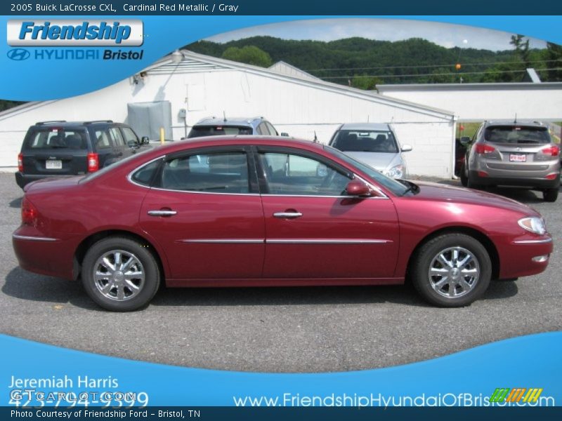 Cardinal Red Metallic / Gray 2005 Buick LaCrosse CXL