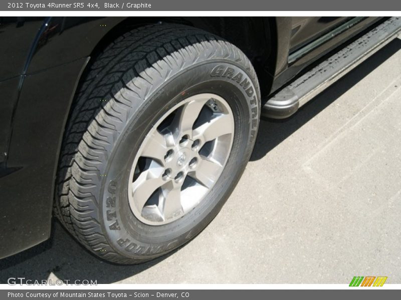 Black / Graphite 2012 Toyota 4Runner SR5 4x4