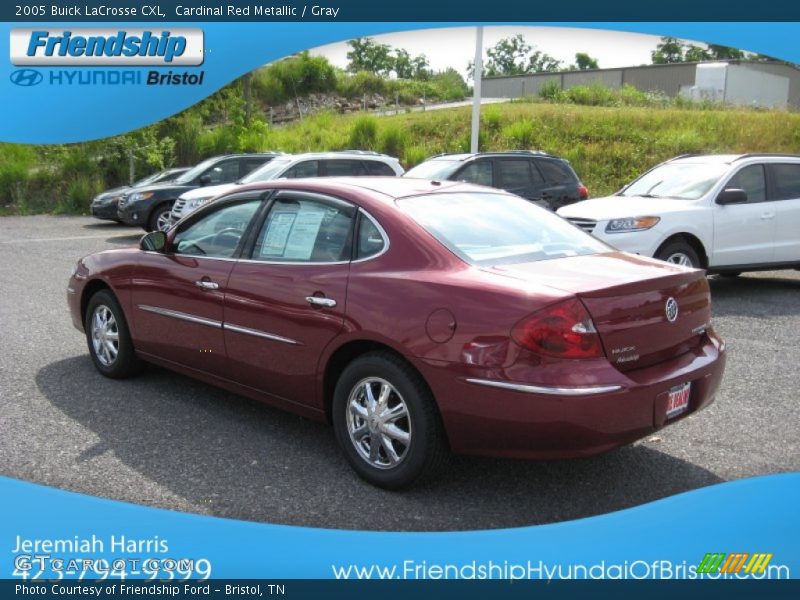 Cardinal Red Metallic / Gray 2005 Buick LaCrosse CXL