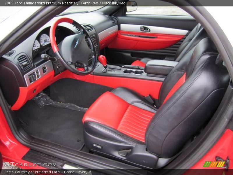 Black Ink/Red Interior - 2005 Thunderbird Premium Roadster 