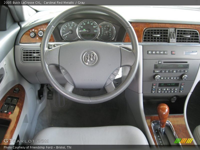 Cardinal Red Metallic / Gray 2005 Buick LaCrosse CXL