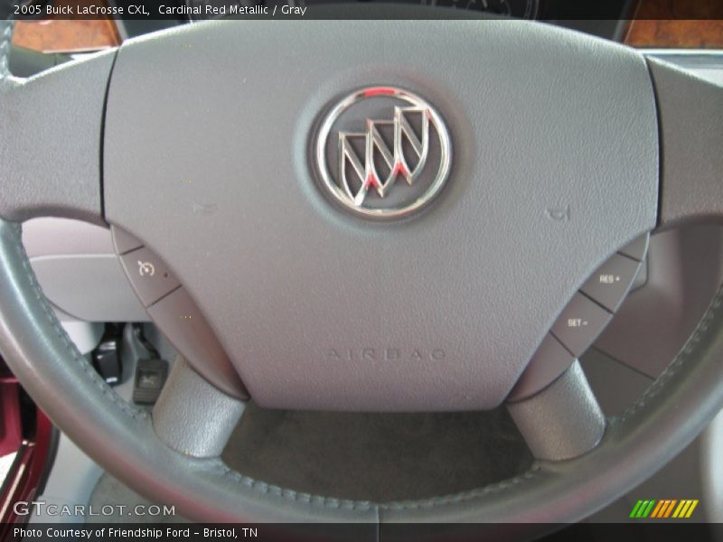Cardinal Red Metallic / Gray 2005 Buick LaCrosse CXL