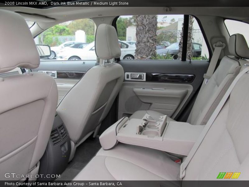 Dark Ink Blue Metallic / Medium Light Stone 2008 Lincoln MKX AWD