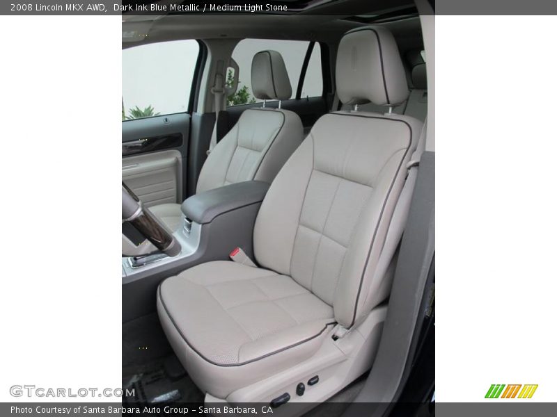 Dark Ink Blue Metallic / Medium Light Stone 2008 Lincoln MKX AWD