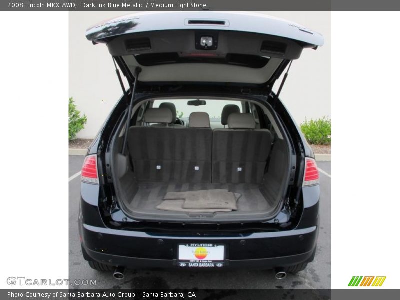 Dark Ink Blue Metallic / Medium Light Stone 2008 Lincoln MKX AWD