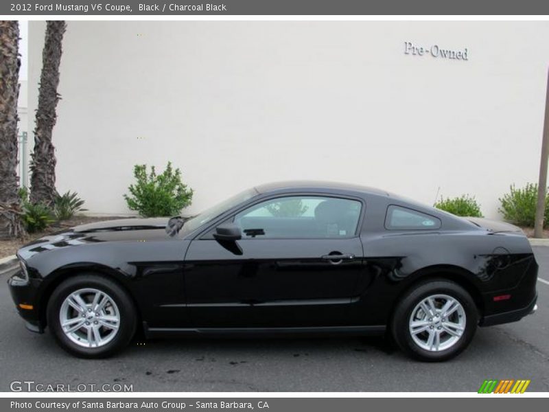 Black / Charcoal Black 2012 Ford Mustang V6 Coupe