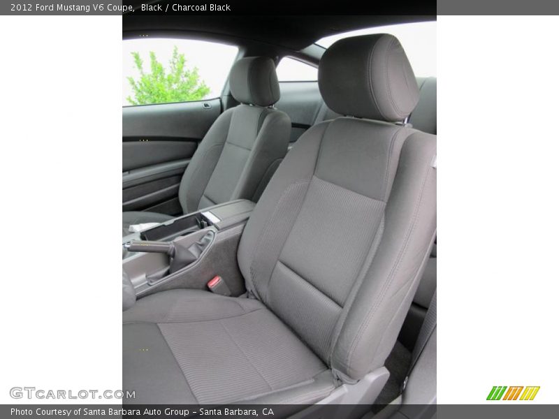 Black / Charcoal Black 2012 Ford Mustang V6 Coupe