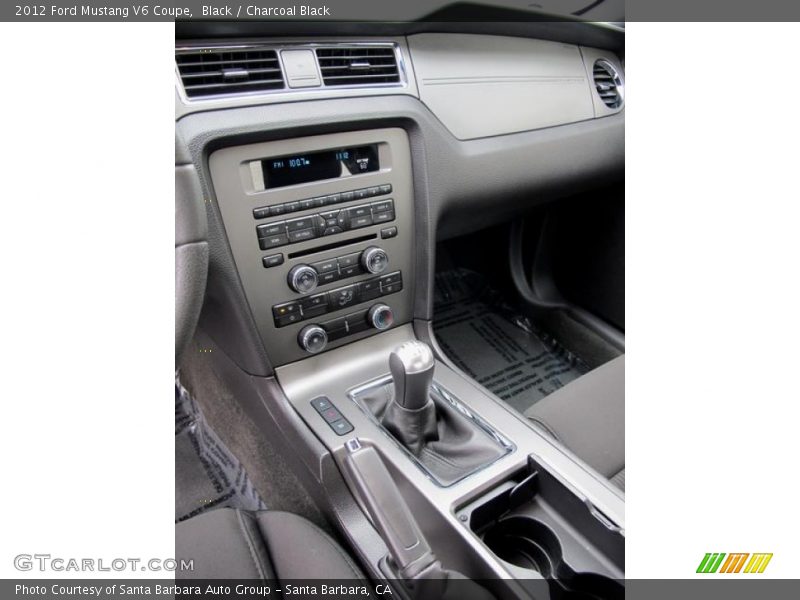 Black / Charcoal Black 2012 Ford Mustang V6 Coupe